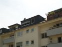 Mark Medlock s Dachwohnung ausgebrannt Koeln Porz Wahn Rolandstr P15